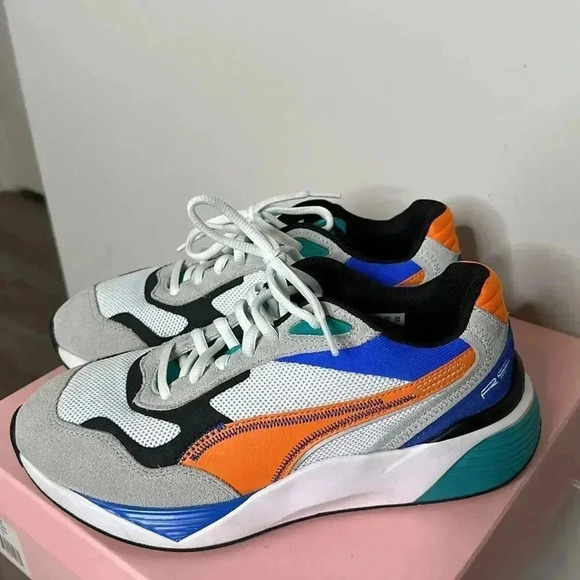 PUMA RS-METRIC LOW SNEAKERS UNISEX MEN SIZE 6 =GREY - Picture 7 of 10